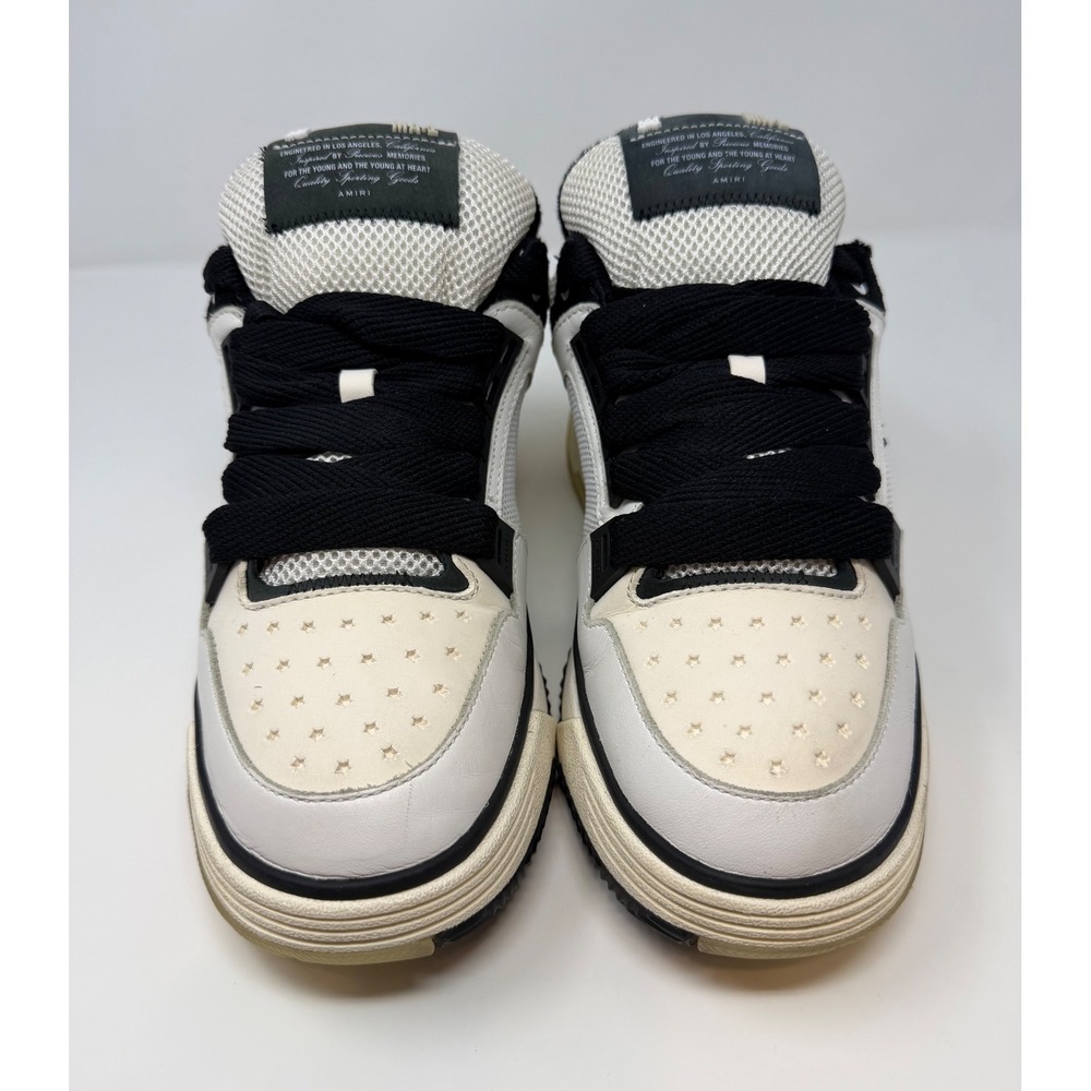 Amiri MA 1 Sneaker White Black Size 10 US 43 EU - Picture 2 of 8